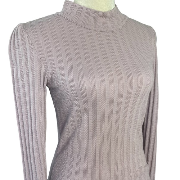 Free People Top Party In The Back Casual Barely Lilac - Picture 6 of 11